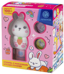 Astra Matrica bélyegző ASTRA FUN 100 újrahasználható matrica Bunny (335025902) - mystock