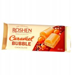 ROSHEN Karamellcsokoládé buborékokkal 80 g (4823077626241)