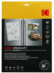 Kodak Lamináló fólia KODAK 10x15cm + 13x18cm + A/4 150 mikron mágneses 10 lapos (KO-LMASSMAG-PK10C) - mystock