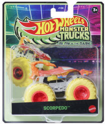 Mattel Hot Wheels Monster Trucks sötétben világító autó 36900