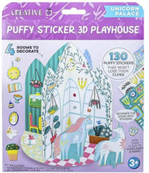 Creative Dekormatrica CREATIVE 3D Unicorn papír játszóházzal 130 darabos (778034) - mystock