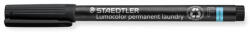 STAEDTLER Textil jelölő alkoholos marker, 0, 6 mm, kúpos, STAEDTLER "Lumocolor® laundry 319 LM", fekete (TS319LMF9) - tintasziget - 879 Ft