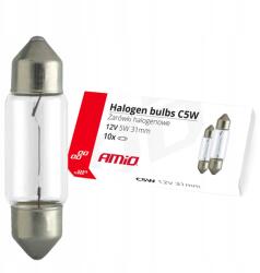 AMiO Halogén izzók C5W Festoon 31mm 12V 10 db AMIO-02553