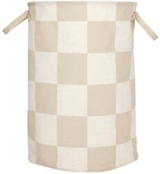 OYOY Living Design Бежов/кремав текстилен кош за пране Chess - OYOY Living Design (L301024)
