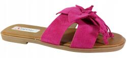 Seastar Női flip-flop papucs Seastar CK353 Fukszia Velúr Lapos Kényelmes 37 (CK353)