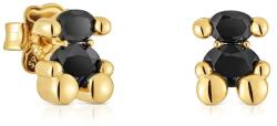 Tous aranyozott ezüst fülbevaló Bold Bear Gem - arany Univerzális méret