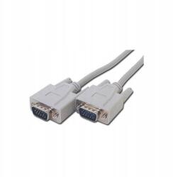  Vga kábel (D-sub) M Vga (D-sub) M, 3m, szürke (8590274207400)