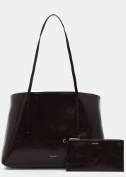 Calvin Klein shopper női műbőr - barna Univerzális méret - answear - 59 890 Ft