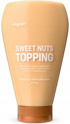 Vilgain Sweet Nuts Topping Földimogyoró Fehércsokoládéval 270g Vilgain