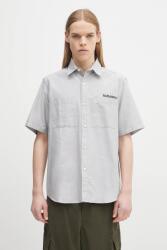 No Problemo pamut ing SS Uniform Shirt - szürke L