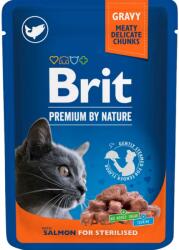  Brit Cat Prémium Steril Lazacos nedveseledel 100g