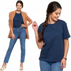 Moraj T-shirt Női laza kényelmes póló Prémium Pamutból S (BD1500 GRANATOWY)