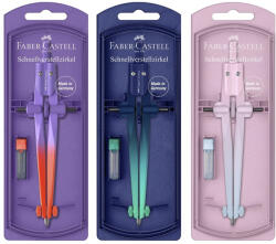 Faber-Castell Körző FABER-CASTELL Flow műszaki gyorsállítóval kiegészítőkkel (174556) - eztkapdki