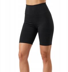  Női Kerékpáros Rövidnadrág fekete rövid leggings Magas Derék XL/2XL (legginsy getry z wysokim stanem czarne XL/XXL)