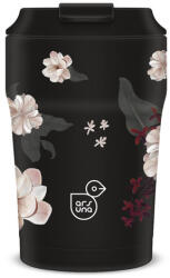 Ars Una Thermo bögre ARS UNA 350 ml Flowery Black 5374 (56373745) - robbitairodaszer