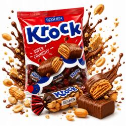 ROSHEN Cukorka Roshen Krock karamell és dió 1kg (D KROCK -chrupki ROSHEN 1kg)