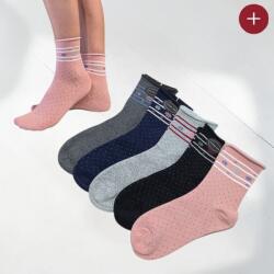 Aura Via Gumi nélküli köztes szárú női zokni szett - 5 pár 35-38 121864