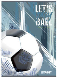 STREET Füzet Tűzött A/4 Sima 20-54 Football Vegyes Mintákban (V0108734)