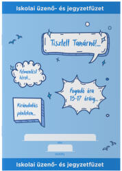 ICO Üzenőfüzet A/5 32 Lapos Blue (I7500159003)