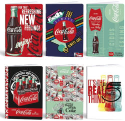 Mar-Mar Füzet Tűzött A/4 Sima 20-40 Coca-Cola Vegyes Mintákban (V0108547)