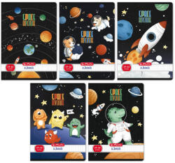 Herlitz Füzet A/5 32 Lapos Négyzetrácsos Space Adventure Vegyes Minták (H400200761)