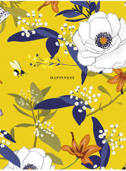 Shkolyaryk Publishing House Füzet A/5 80 Lapos Vonalas Happiness Vegyes Mintákban (SB805200L)