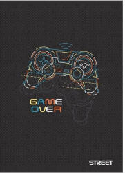 STREET Füzet Tűzött A/4 Négyzetrácsos 27-54 Gaming Vegyes Mintákban (V0103009)