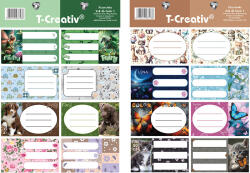T-Creativ Füzetcímke Akasztós 8 Darab/Ív 2 Ív/Csomag Girls 1 (N13119TAG1)