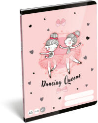 LIZZY Füzet Tűzött A/5 Sima 20-32 32 Lapos Tiny Dancer Lovely Ballerina (I7500172003)