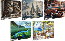 T-Creativ Vázlatfüzet B/4 30 Lapos 170 Gramm Color Vegyes Mintákban (A2900117B4)