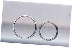 Aquatech Öblítőgomb D króm Alcaplast Alcadrain wc vázhoz (D chrom srebrny)