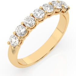 ESSYA 925 Ezüst Gyűrű Gyémántokkal 0, 7 Ct Lab Essya (101-10098(3.0)-925-LAB-YEL)