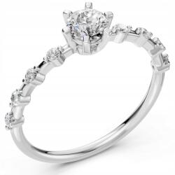 ESSYA 925 Ezüst Gyűrű Gyémántokkal 0, 66 Ct Lab Essya (101-10144(5.1)-925-LAB-WHT)