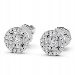 ESSYA 585 Arany Fülbevaló Gyémántokkal 0, 28 Ct Lab Essya (102-10018(2.0)-585-LAB-WHT)