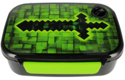 Starpak Minecraft mintás uzsonnás doboz, 18x14x6cm, Starpak (STK-558656)