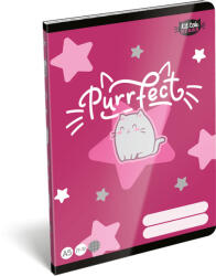 Lizzy Card Cicás tűzött füzet A/5, 32 lap kockás (27-32), Lizzysuli, Kittok Stars Purrfect (LIZ-7500171002) - mesescuccok