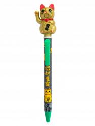  Golyóstoll Lucky Cat Maneki Neko - Dekoratív Golyóstoll Boldogság Cicával