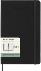 Moleskine Határidőnapló 2026/27 18 Hónap Heti Kemény Fekete "L (7540148000)