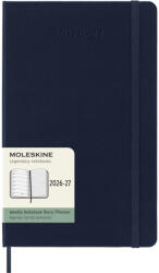 Moleskine Határidőnapló 2026/27 18 Hónap Heti Kemény Zafír Kék "L (7540148005)