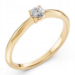 ESSYA 925 Ezüst Gyűrű Gyémánttal 0, 2 Ct Lab Essya (101-10021(3.7)-925-LAB-YEL)