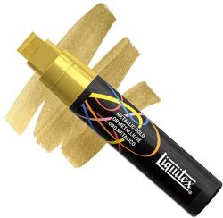 Liquitex Marker - akril dekormarker, 15mm, széles hegy - metallic gold