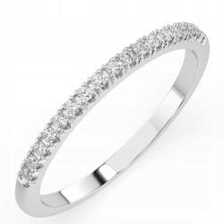 ESSYA 925 Ezüst Gyűrű Gyémántokkal 0, 14 Ct Lab Essya (101-10076-925-LAB-WHT)