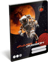 Lizzy Card Űrhajós tűzött füzet A/5, 32 lap vonalas (21-32), Lizzysuli, Mars Mission (LIZ-7500170006) - officetrade
