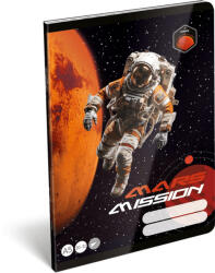 Lizzy Card Űrhajós tűzött füzet A/5, 32 lap sima (20-32), Lizzysuli, Mars Mission (LIZ-7500172006) - officetrade