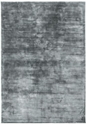  Plain Steel Grey, világosszürke selymes felületű, kézi csomózású prémium szőnyeg 200x300 cm