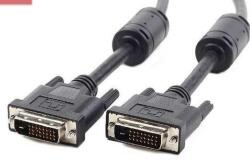  DVI-D DVI-D kábel 3m fekete (Inteligentny kabel DVI do DVI 3m dławiki)