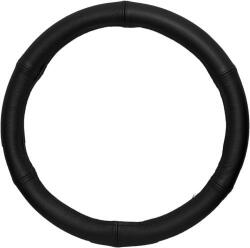  Kormányvédő fekete varrással Bőr 35-37cm (5903293017647) - valtogomb