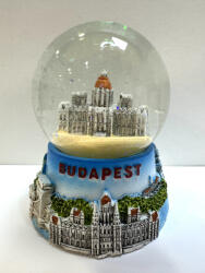  Budapest Parlament Hógömb - Klasszikus Budapest Szuvenír 12 cm (8901685)