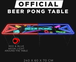  Világító sör pong asztal