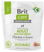 Brit Care Sustainable Adult közepes termetű kutyáknak való száraztáp: 3 kg